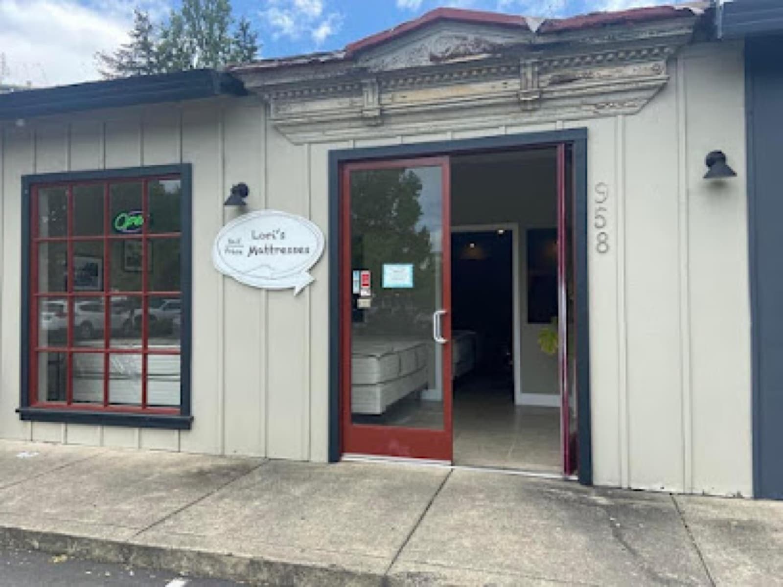 Premium mattresses on display at Lori's Half Price Mattress